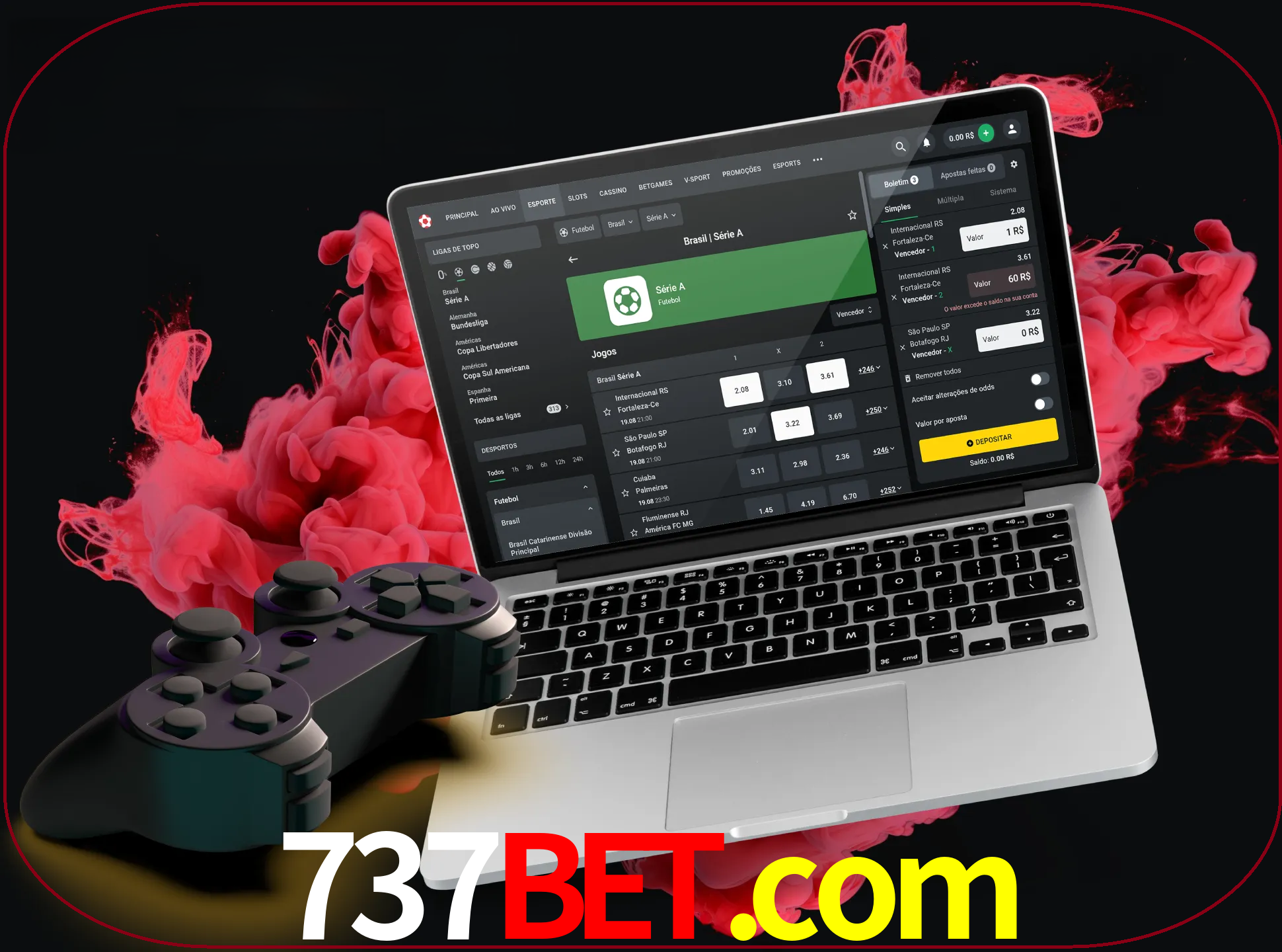 Visite a secção especial de jogos de vídeo em 737bet para descobrir em que jogos pode apostar e ganhar muito dinheiro.